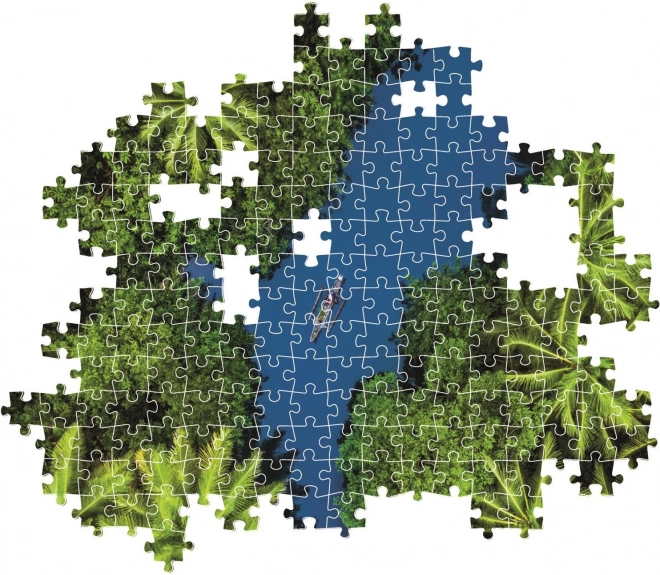 Puzzle CLEMENTONI vedere aeriană tropicală 500 piese