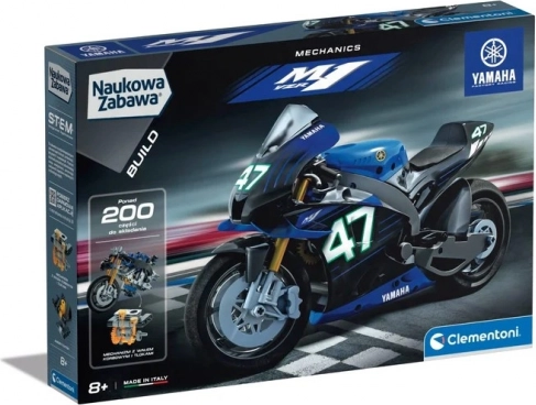 Set de construcție Laboratorio di Meccanica – motocicletă de curse Yamaha M1
