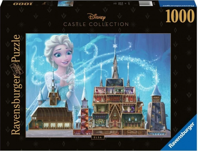 Puzzle Disney Castelul Elsa 1000 de piese