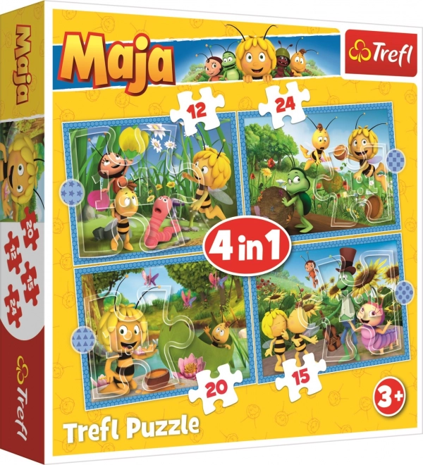 puzzle albinuta maya: aventura 4 in 1