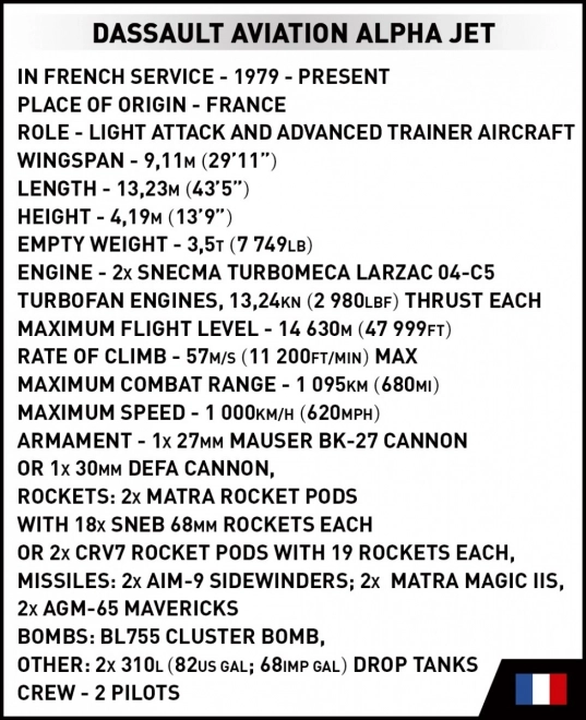 avion COBI Alpha Jet forțele aeriene franceze