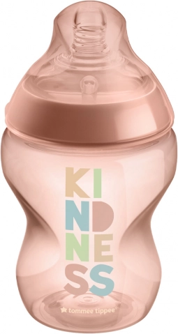 Sticlă pentru sugari Tommee Tippee Anti-Colic 260 ml Roz