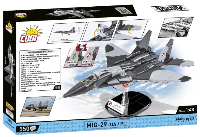 Avion de luptă MiG-29 COBI, Armata, Set de constructie 1:48