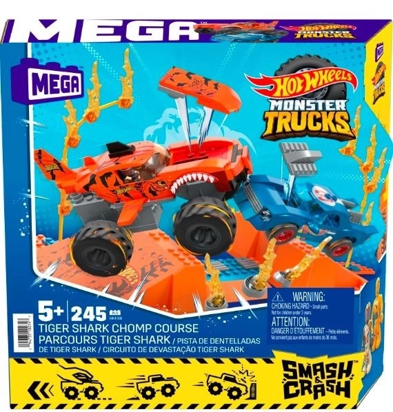 Construcții Hot Wheels Tiger Shark