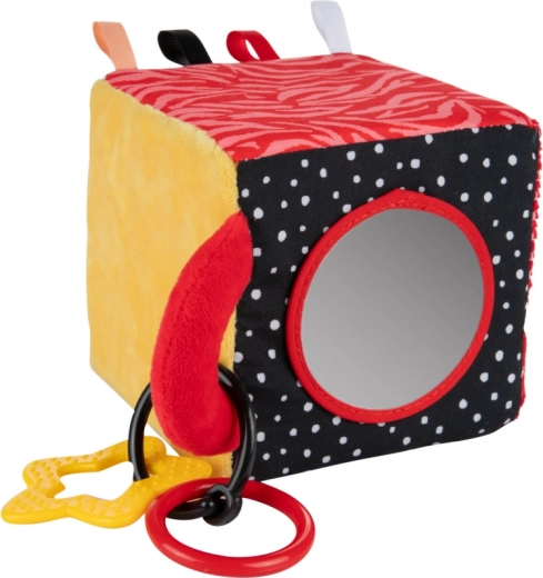 Distracție multisenzorială: foșnet, oglindă și zornăitoare