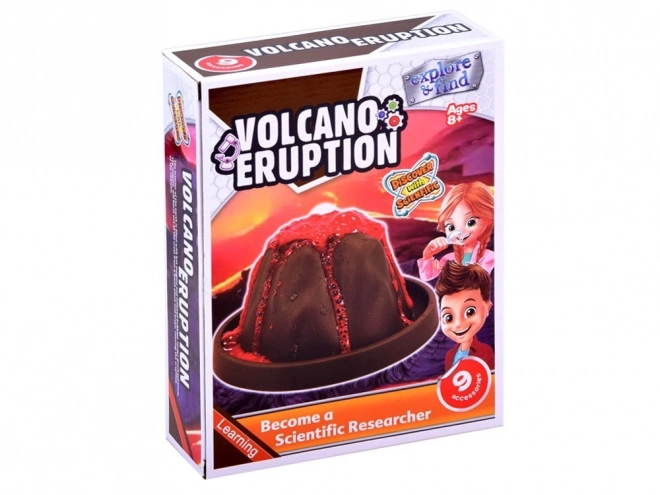 Set Educațional Erupție Vulcanică