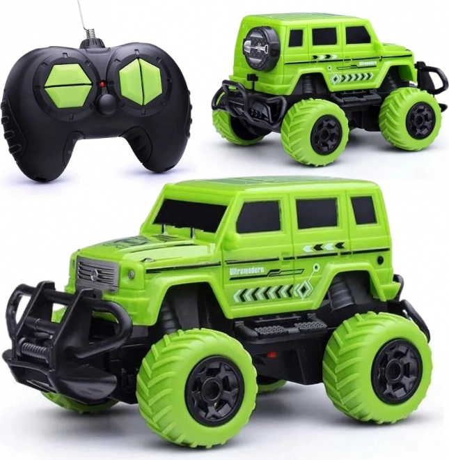 Woopie Jeep off-road RC cu iluminare LED