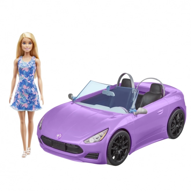 Cabriolet Barbie cu păpușă