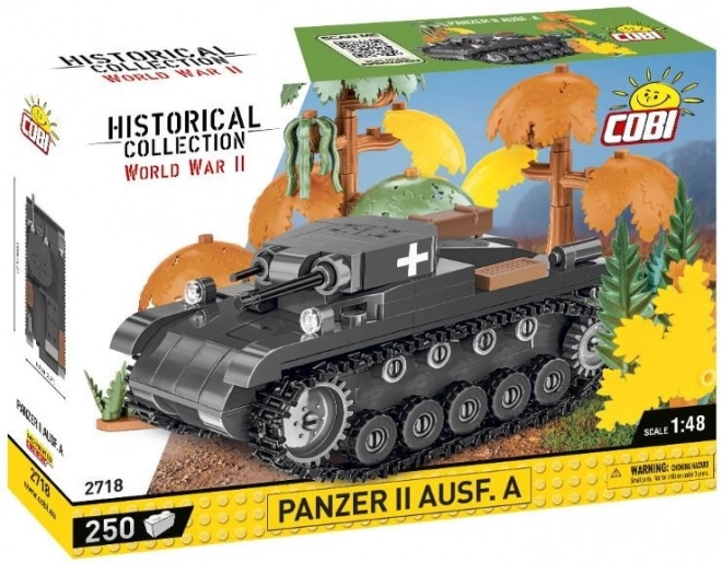 Set construcție WWII Panzer II Ausf. A 250 piese