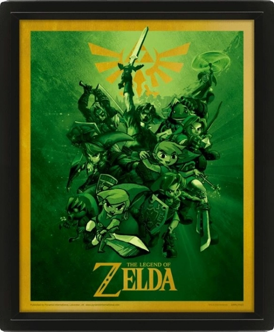 Tablou 3D Zelda