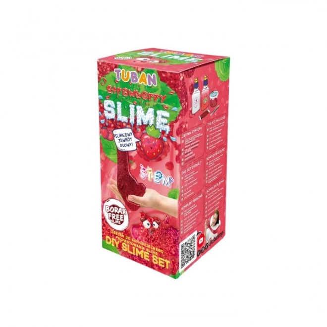 Set super slime cu aromă de căpșuni