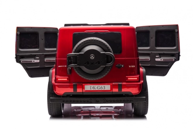 Mașină pe acumulator Mercedes G63 XXL Roșu 24V
