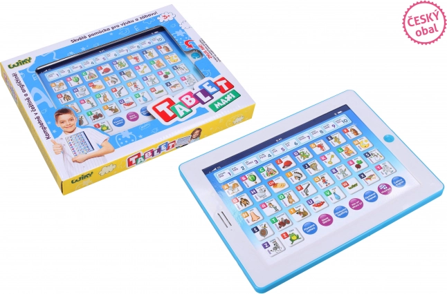 Tablet educațional maxi pentru copii - albastru
