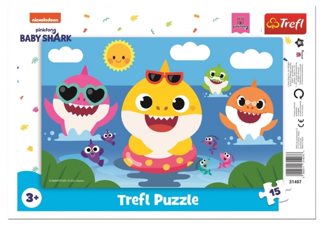 Puzzle Baby Shark Veselí Șerpișori