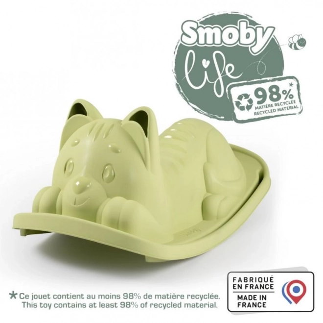Leagăn ergonomic pisică verde