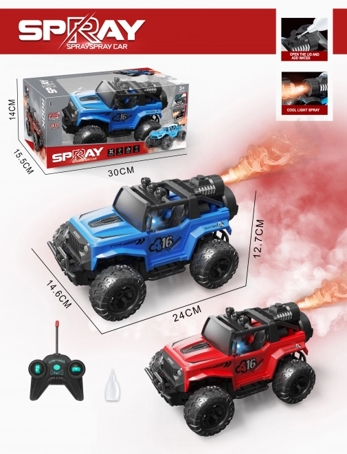 Mașină RC Offroad cu Efect de Fum