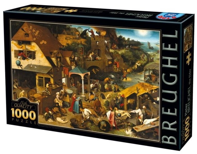 Puzzle 1000 piese D-toys - Jocuri pentru copii