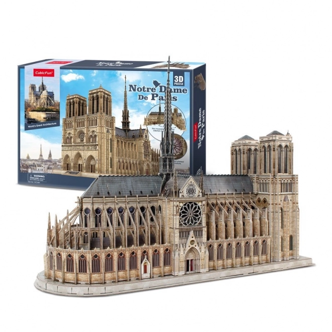 Puzzel 3D Catedrala Notre-Dame de Paris