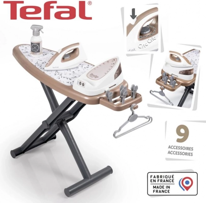 Tefal masă de călcat pentru copii cu fier de călcat și stație de aburi