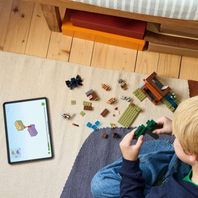 Lego Minecraft aventură în mina cu vezuviu