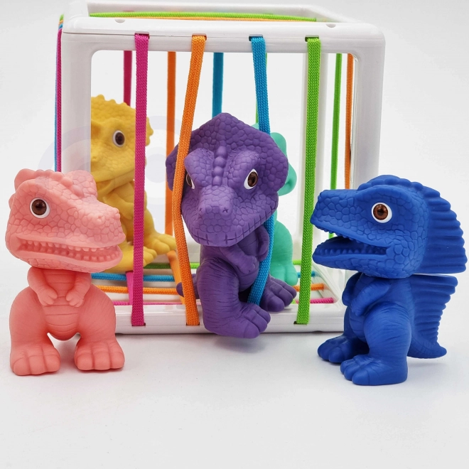 Cub senzorial WOOPIE cu dinozauri pentru copii