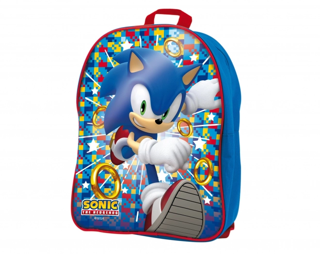 Rucsac Sonic și jocuri de cărți