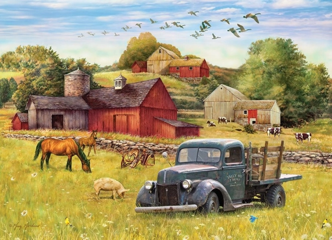 Scenă rurală detaliată