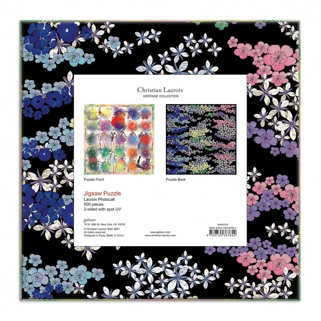 Puzzle reversibil Christian Lacroix The Photocall 500 piese