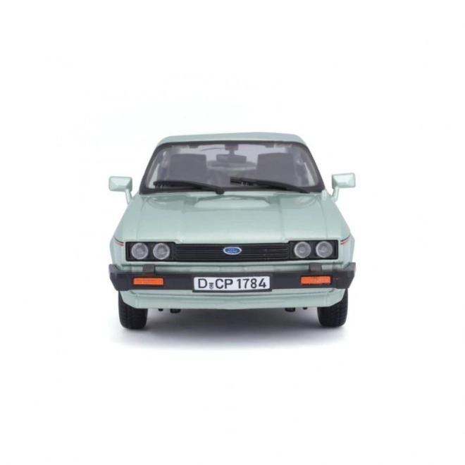 Mașinuță Ford Capri 1982 Bburago 1:24 Plus Verde Deschis