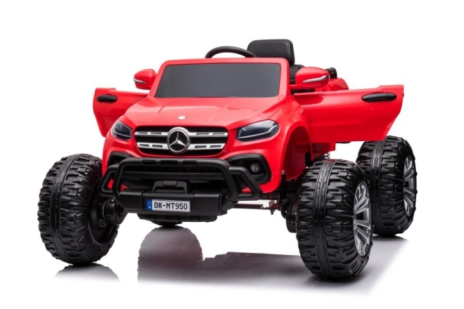 Mașinuță electrică Mercedes 4x4 roșie