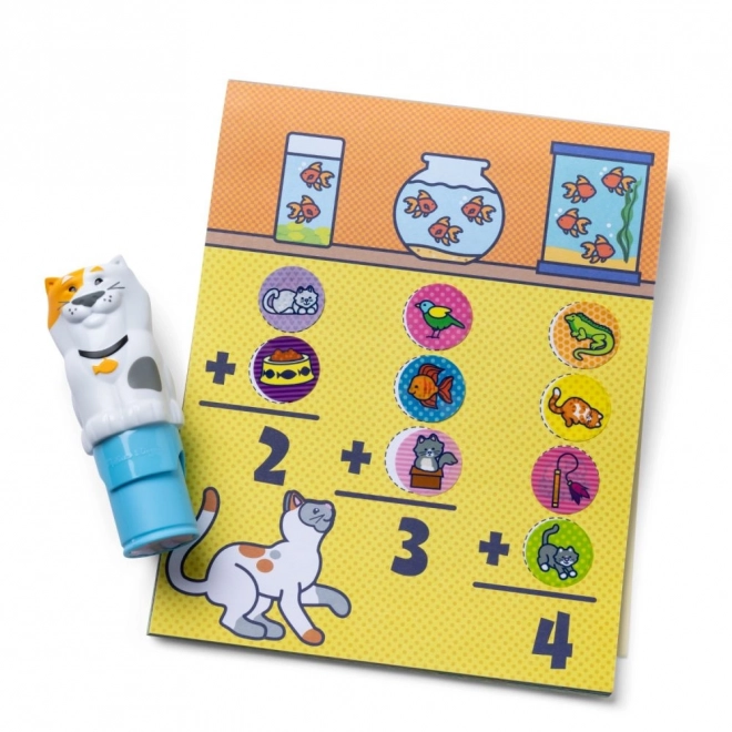 Sticker WOW! set dublu cu autocolante - Câine și Pisică (900 autocolante)