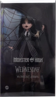 Păpușă de colecție Wednesday Addams MONSTER HIGH