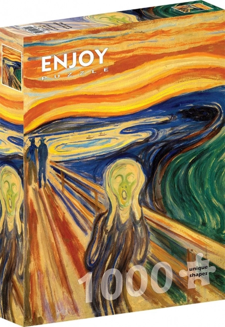 Puzzle Edvard Munch: Strigătul 1000 de piese