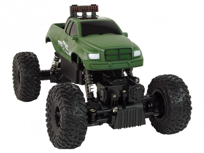 mașinuță telecomandată R/C verde 1:18