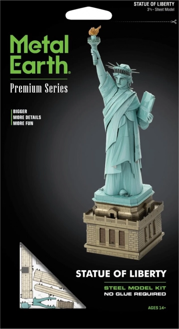 Puzzle 3D METAL EARTH Premium: Statuia Libertății