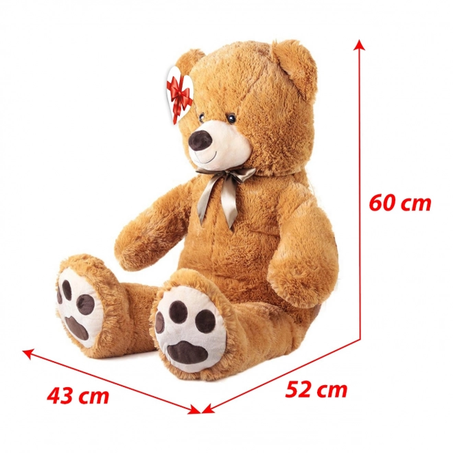 Ursuleț de pluș mare Kubă cu etichetă 100 cm
