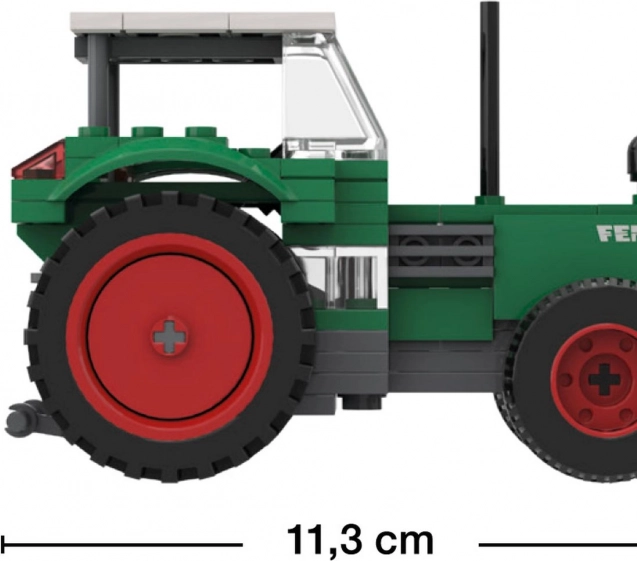 Set de construcție BRIXIES Plus Tractor Istoric Fendt Farmer 105S