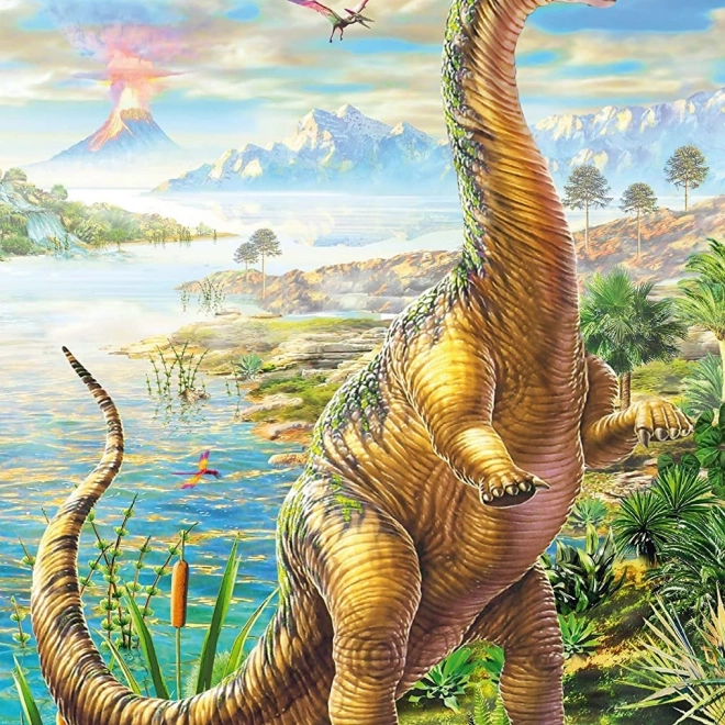Sauropodul maiestuos cu gât lung
