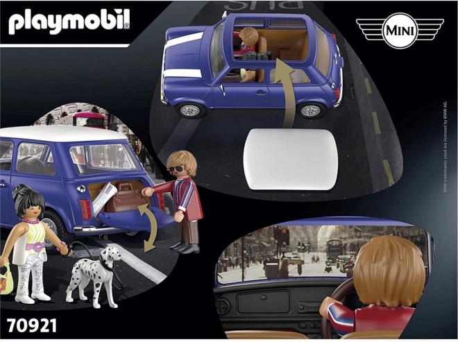 Set Playmobil cu Mini Cooper