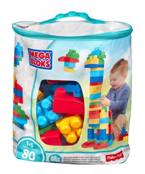 Pachet mare Mega Bloks - Albastru