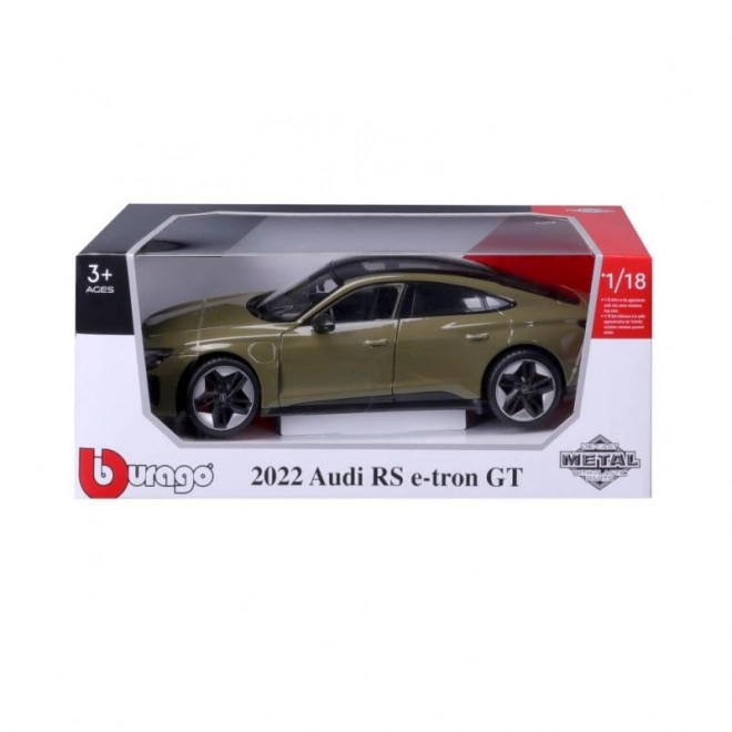 Bburago Plus Audi RS e-tron GT 2022 Verde Tactic