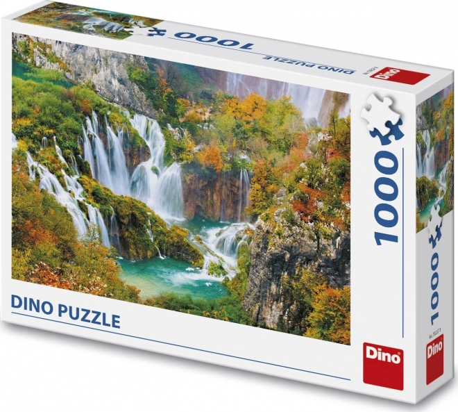 Puzzle Peisaje Plitvicka Jezera 1000 de piese