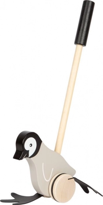 Jucărie de împins Pinguin de la Small Foot