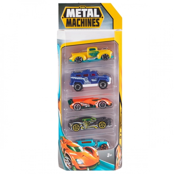 Mașinuțe metalice Zuru Metal Machines – set colectiv de 5 mașini