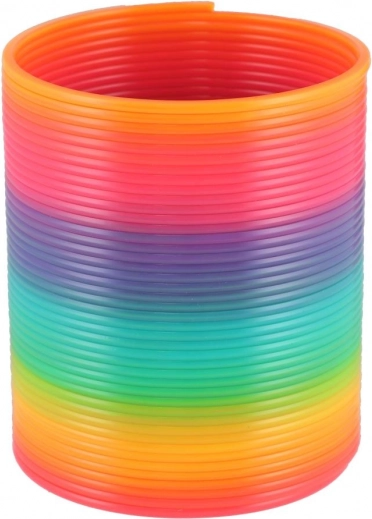 Spirală plastică curcubeu jucărie