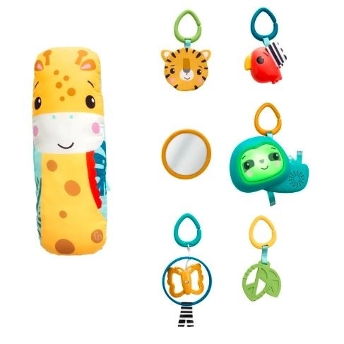 fisher-price saltea de joacă cu girafă 3 în 1