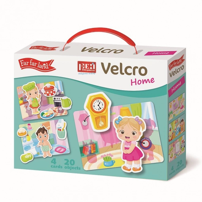 Sistem de jocuri Pexi cu Velcro - Acasă