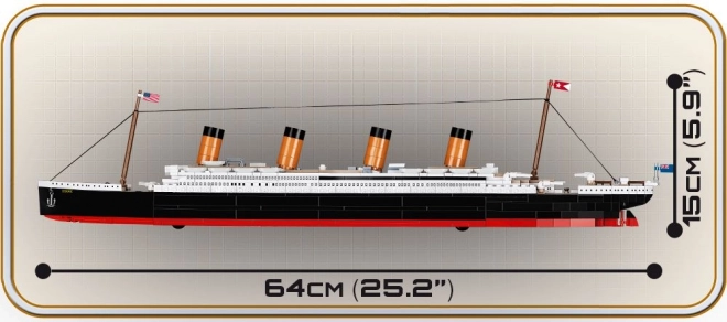 Model Titanic 1:450