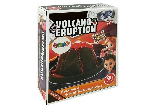Set creativ educativ erupția unui vulcan