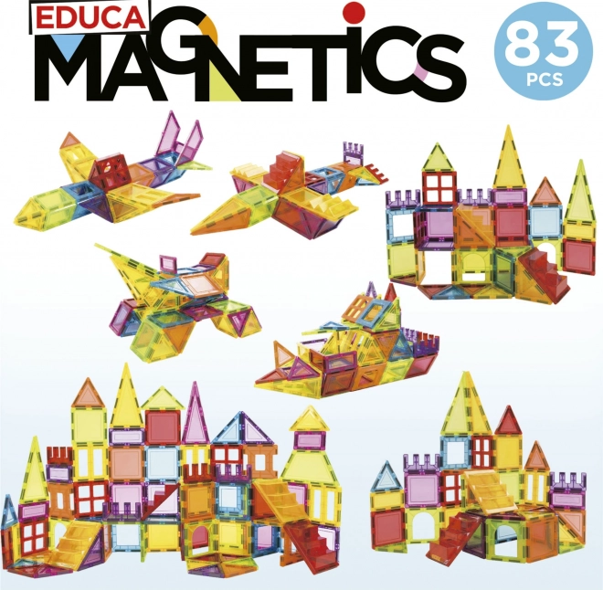 Stavebnice magnetică magnetics de la Educa